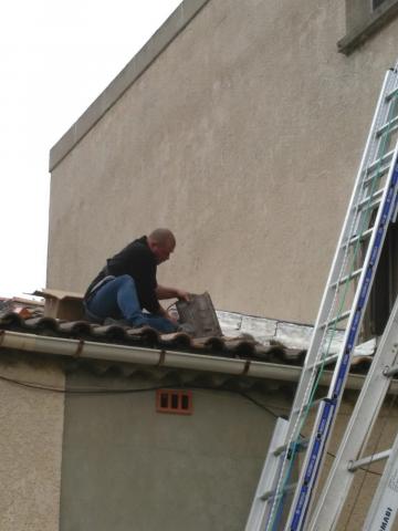 Le chantier de l'école Pergaud à Raphèle les Arles, novembre 2020